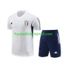 Italien Kinder Weiß Trainingsshirts 2023-2024